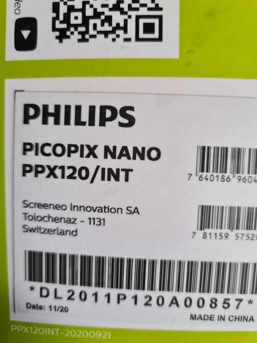 Mini projektor fhilips