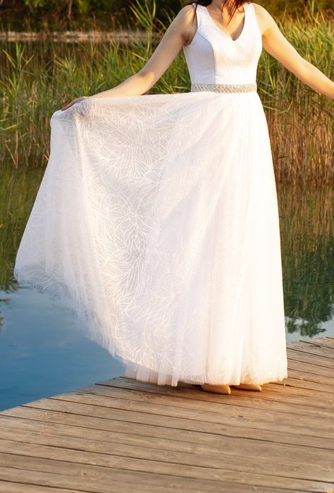 Suknia ślubna biała