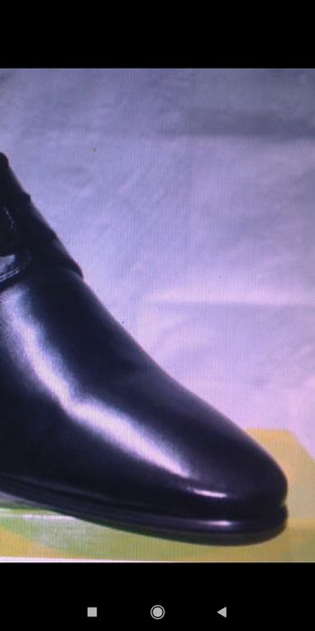 Мужские кожаные туфли