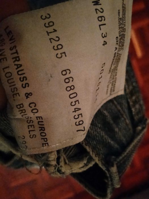 Calça Levis 501  original