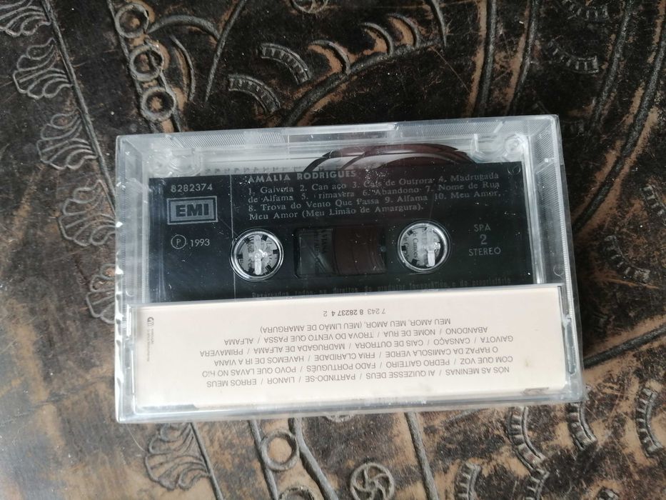 k7 , amalia rodrigues , os poetas 1993