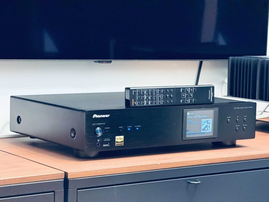 ‼️ Pioneer N-50A стример/ЦАП Hi-Res DSD ESS Sabre silver Japan ℹ️ один аппарат вместо стойки, 10 из 10 из Германии, Spotify Connect