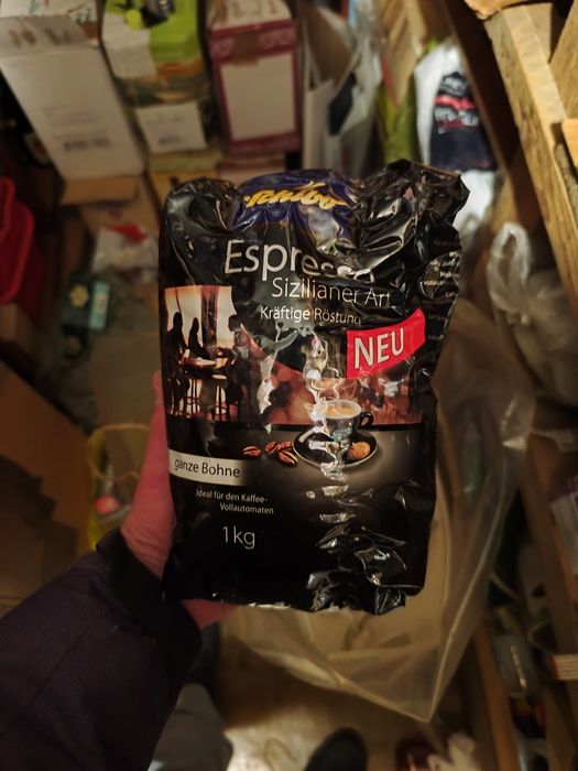 Kawa niemiecka 20 kg ( ziarnista, mielona, pads'y )