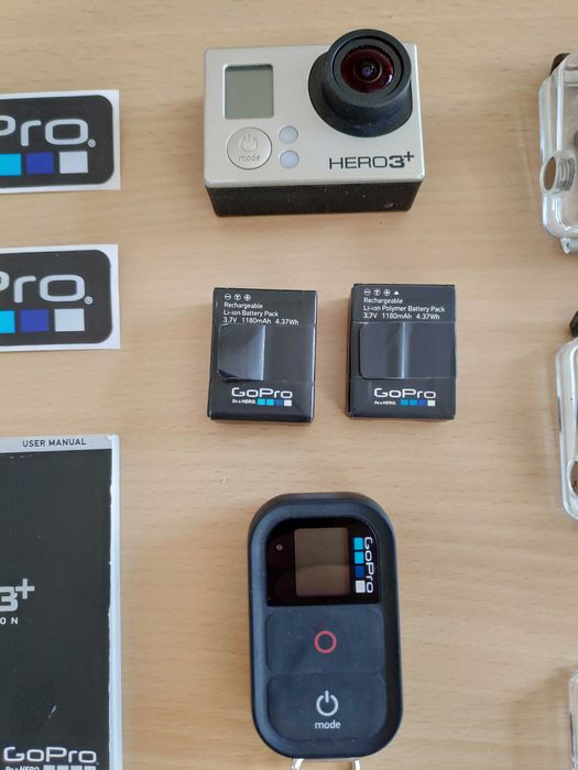 Gopro Hero 3+ com muitos extras