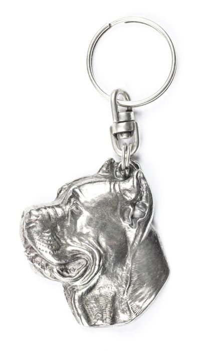 Cane Corso brelok do kluczy posrebrzany Art-Dog