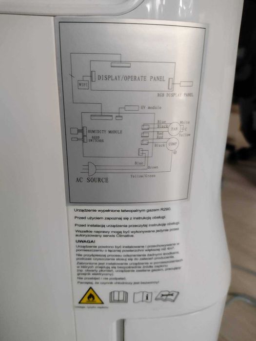 Osuszacz CLIMATIVE DH-20S UV Silent