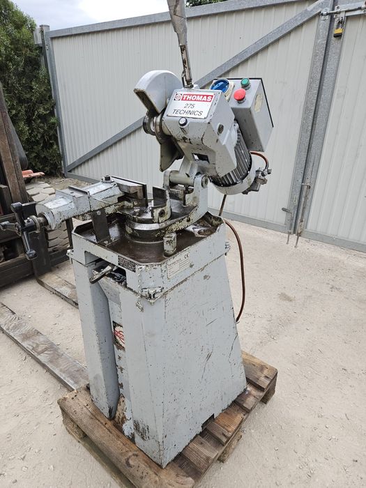 Piła taśmowa Bomar do metalu tokarka frezarka wiertarka tarczowa film