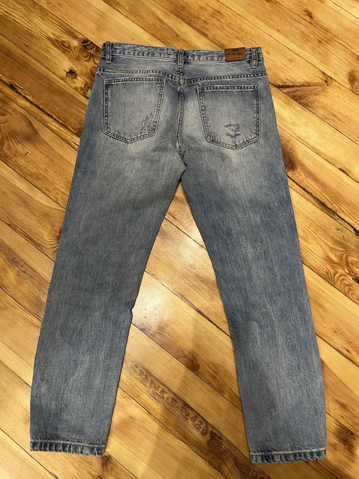 Pull&Bear jeans jasne jeansy loose boyfriend pull & bear bershka S 36