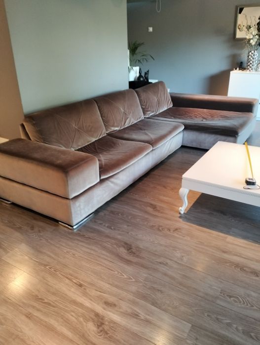 Vendo sofá com chaise longue em bom estado