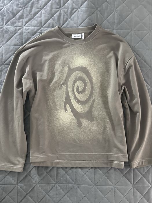 Лонгслів weekday grunge archive стиль