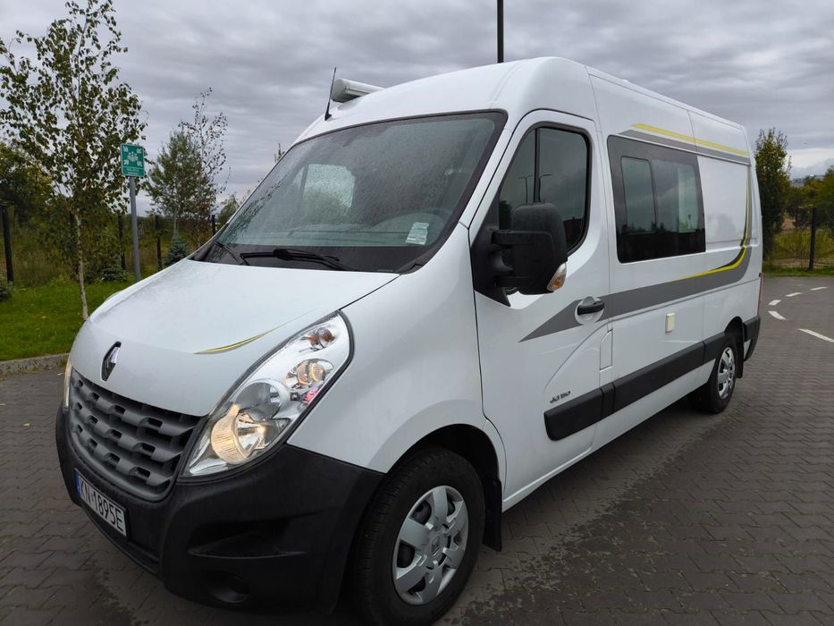Renault Master  KAMPERVAN MASTER 2,3D/150 2013r. klima,kuchnia,lodówka, WC