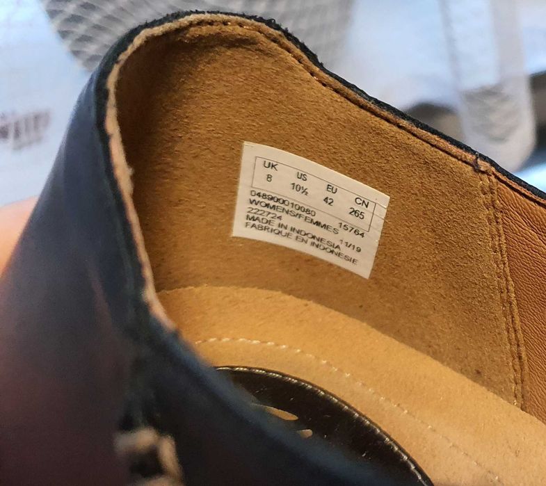 Туфлі Clarks.шкіряні зовні і всередині