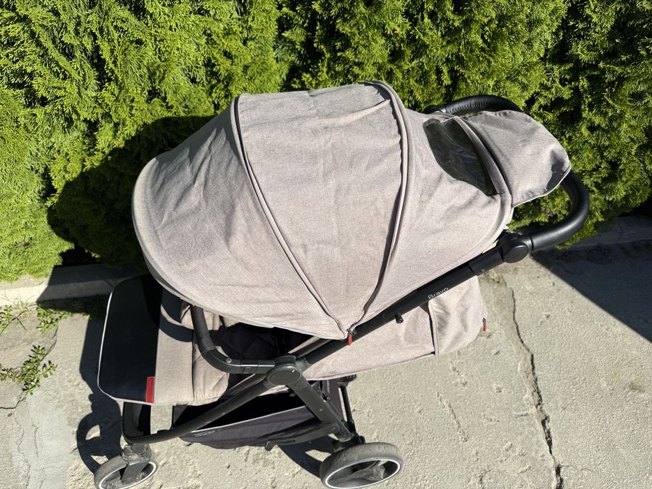 Прогулочная коляска CARRELLO Bravo Linen Beige