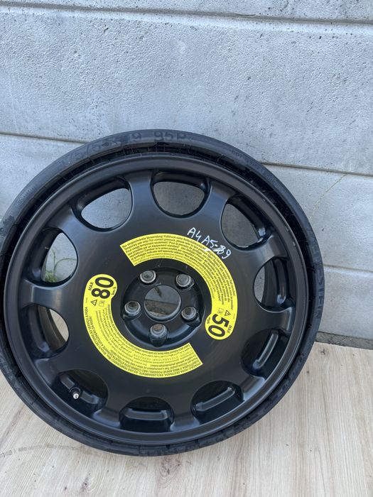 Zapas dojazdowka a4 b9 a5