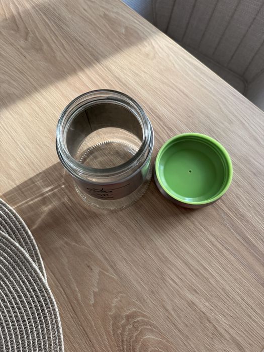 Pojemnik szklany na herbatę, cukier, kawę, żywność Greno, Kadax 750 ml