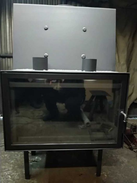 Wkład kominkowe z płaszczem wodnym 16kW,24kW