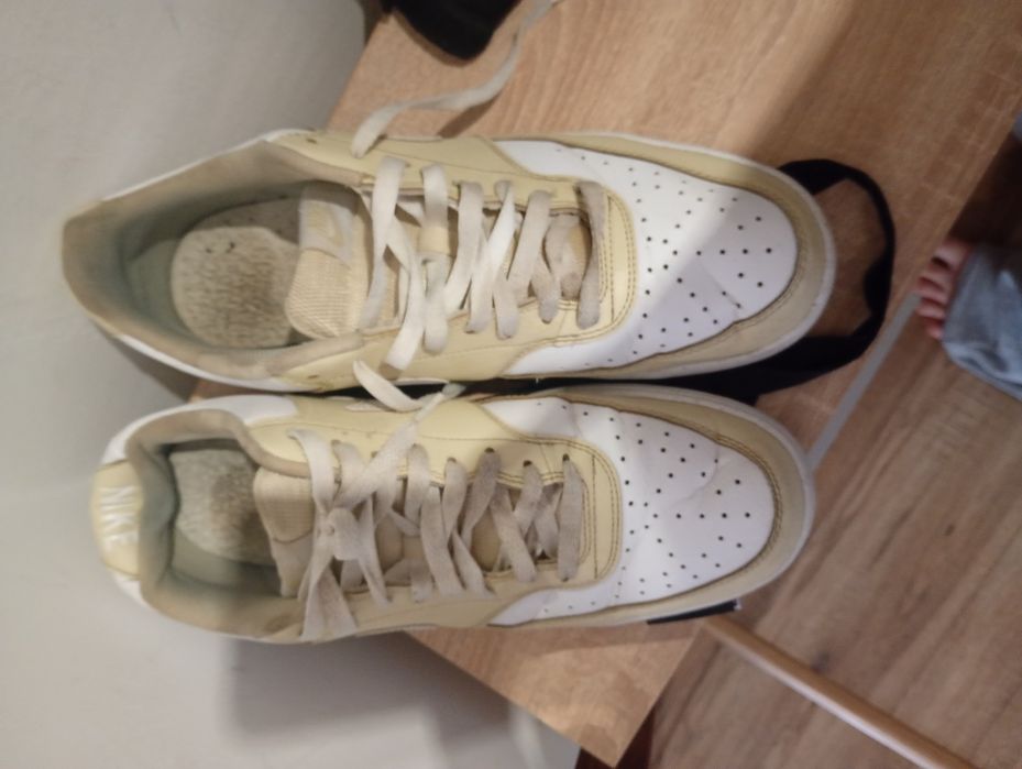 Buty Nike dunk kremowe