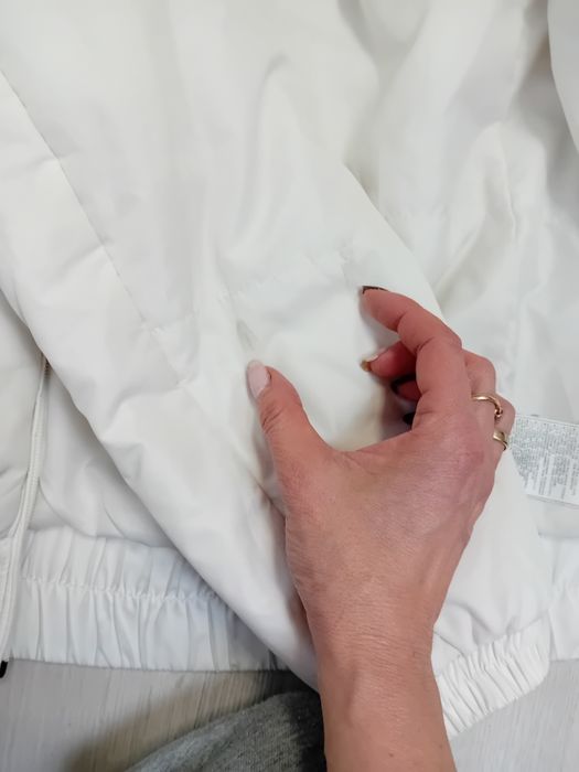 #Nike kurtka biała sportowa