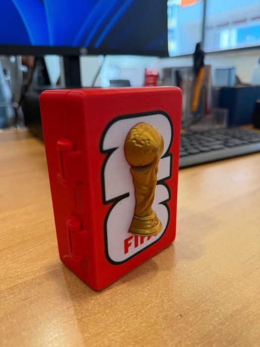 Caixa para cromos do mundial