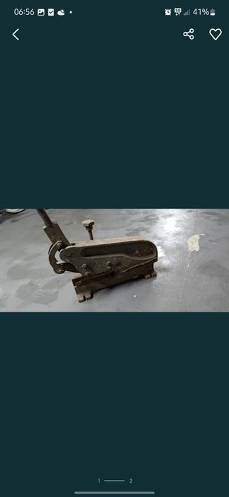 Gilotyna do rur i blachy