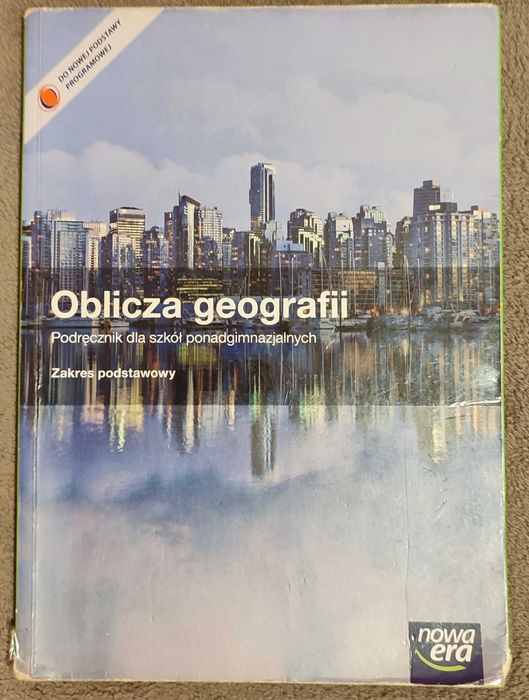 Podręcznik do geografii "Oblicza geografii".