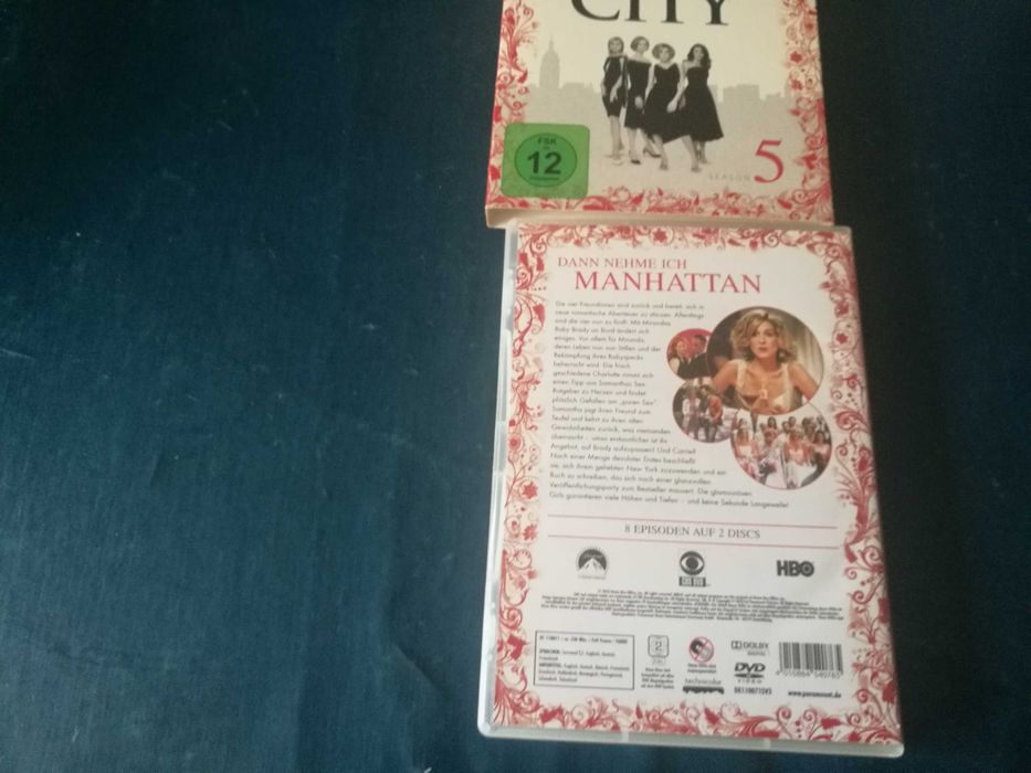 SEX AND THE CITY - SERIE 5 2XDVD (legendagem em Português)