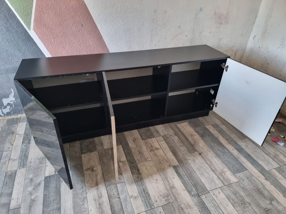 Komoda używana czarna