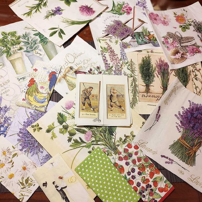 Жестяная коробка, шкатулка под декор, декупаж. Плюс подарок