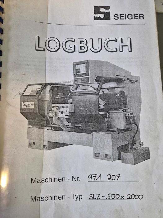 Tokarka Seiger SLZ500 cnc