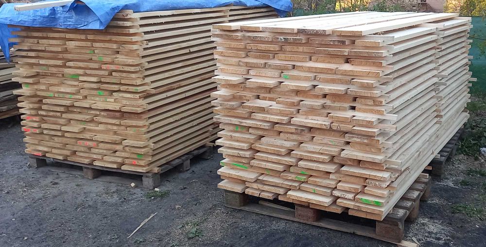 Deski szalunkowe calówki 2,5 cm 25 mm 2,5 m długie tarcica świerkowa