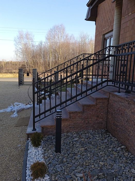 Ogrodzenia stalowe – ocynk + malowanie proszkowe