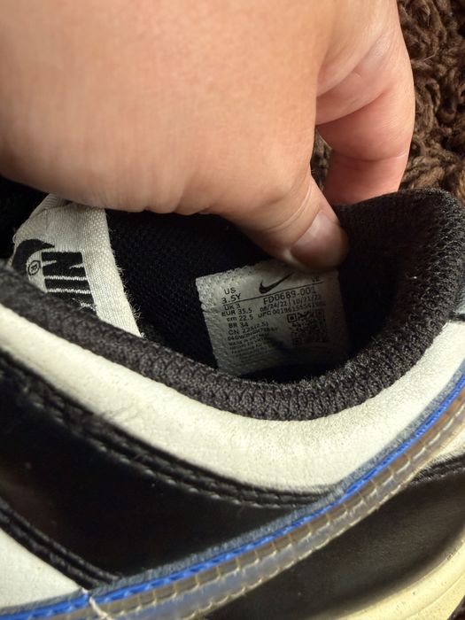 кросівки Nike Dunk Low Black White Blue