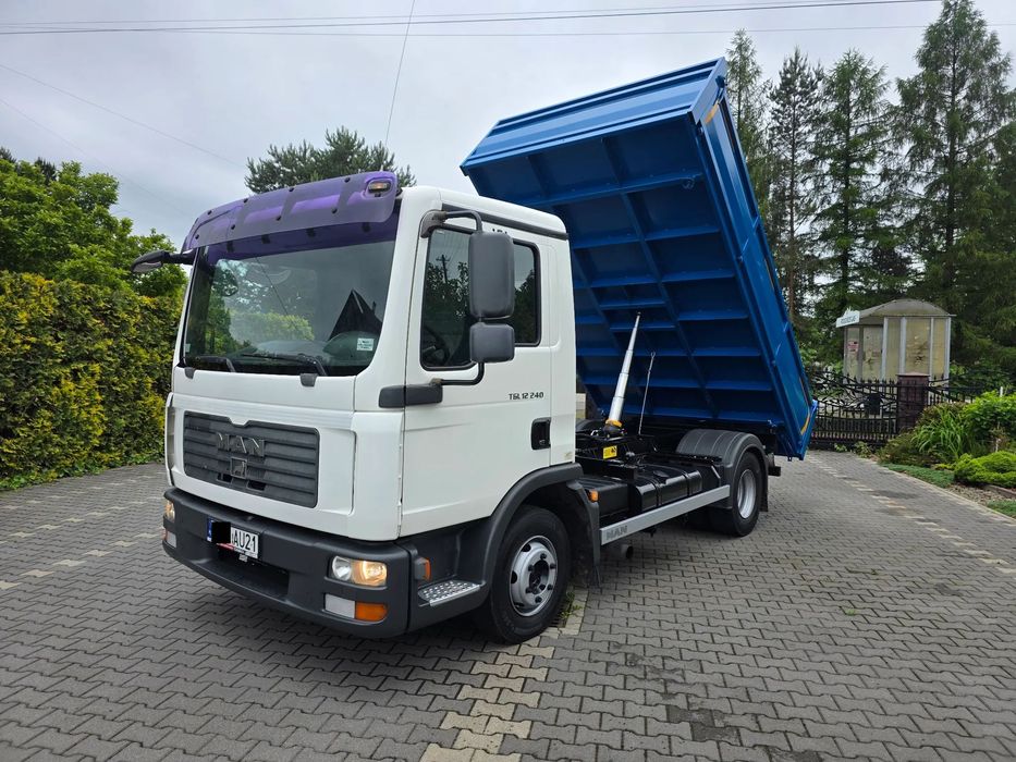 MAN TGL 12.240 !! Kiper !! Zobacz !! Ładny !! Blokada mostu !! DMC 11990 kg