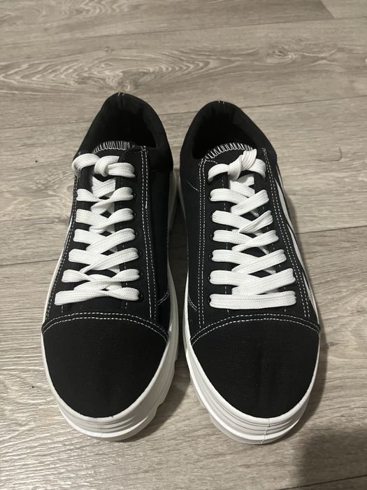 Текстильні кеди на високій підошві