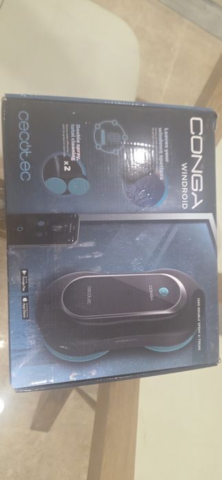 Robot Limpa-Vidros Cecotec Conga Windroid 1090 Double Spray