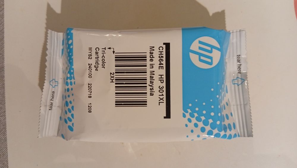 Tinteiro HP 301XL Cores