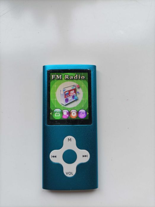Leitor mp3/mp4 com leitor cartões e microfone