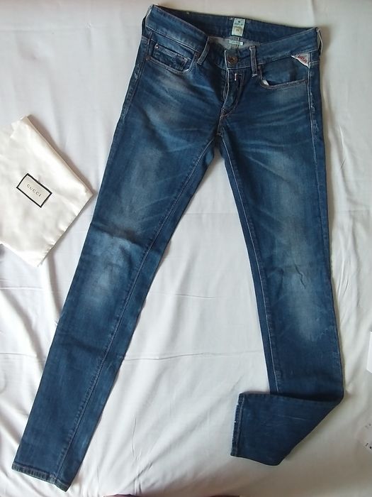 Replay spodnie jeansowe