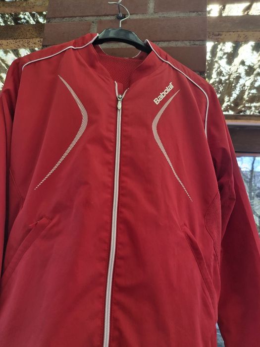 Czerwona kurtka szwedka unisex