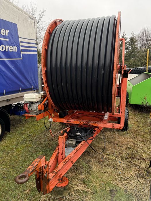 Deszczownica szpulowa.