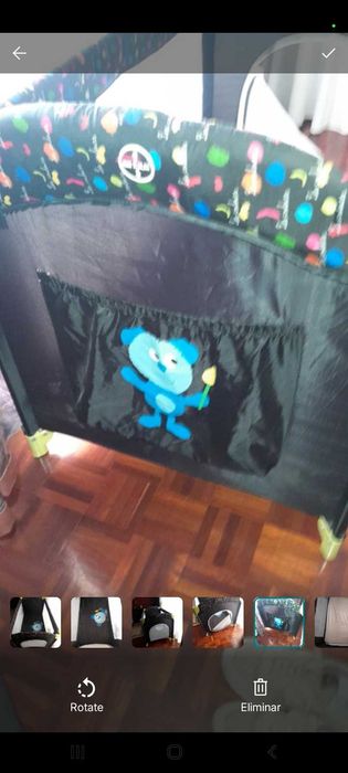 Cama de bebé portátil