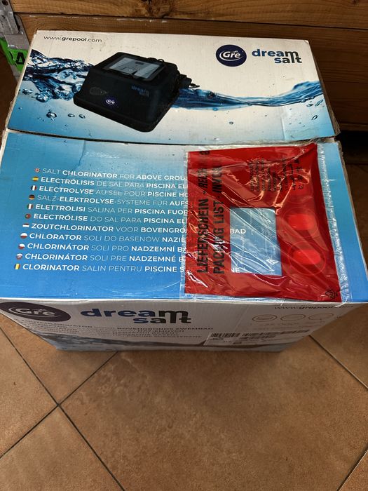 Colorador salino de piscina gre