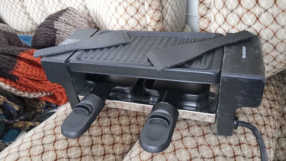 Grelhador Raclete Silver Crest Novo