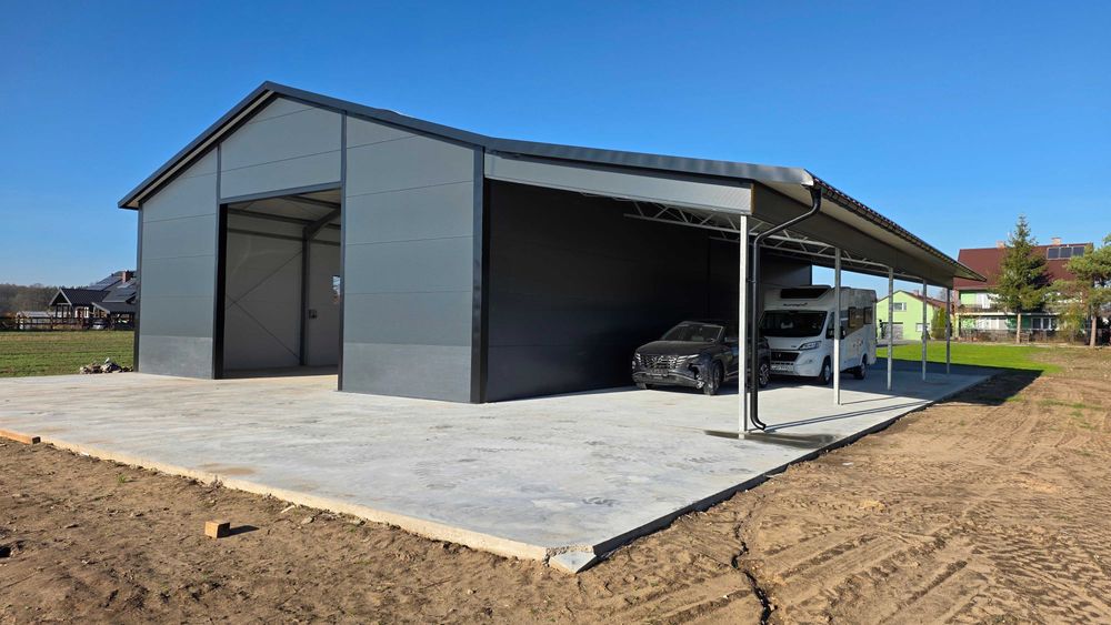 Hala magazynowa 12x20x4,5 SystemSpaw