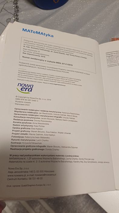 Matematyka 1 zakres podstawowy