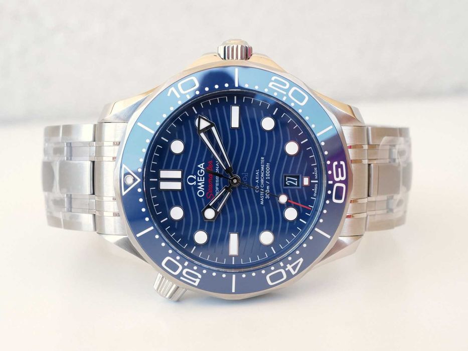 Omega Seamaster Diver 300m Co-Axial Chronometer Blue Dial 42mm NEW (2026)