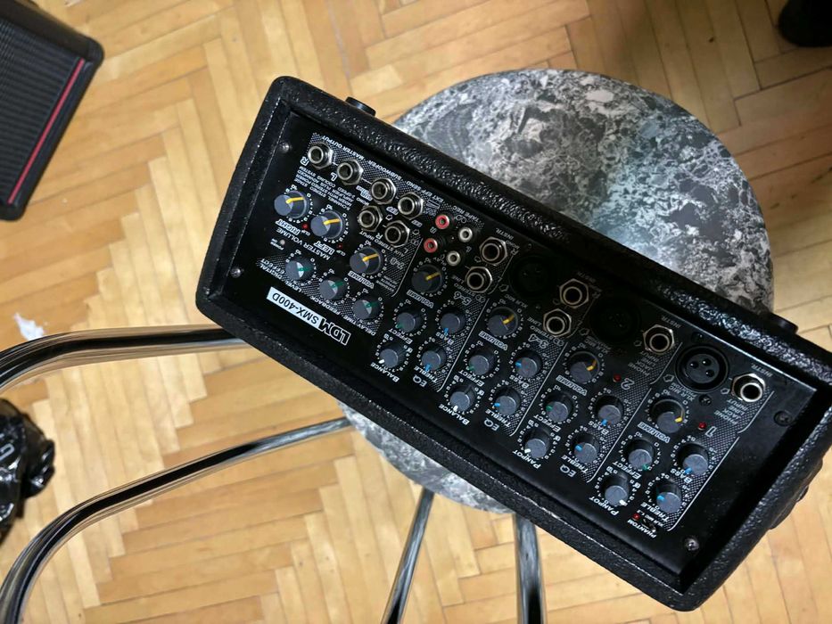 Stereofoniczny Powermikser LDM SMX-400D (2x200W) Efekt Cyfrowy