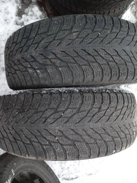 Шины б/у, зимние: 215/60/R16 Nokian Hakkapeliitta R3.