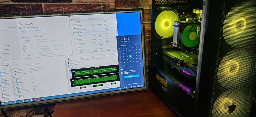 Ryzen 3600/B450/RTX 3060ti 8GB/DDR4 16GB/WI-FI ПК ігровий