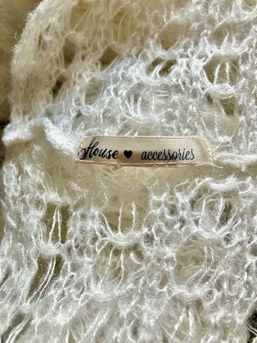 Komin ażurowy, kremowy, House